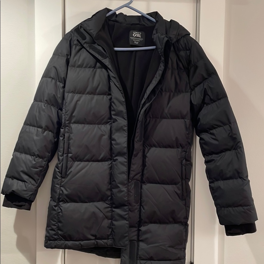 LIKE NEW ATHLETA GIRL SIZE XXL/16 Black Puffer Jacket